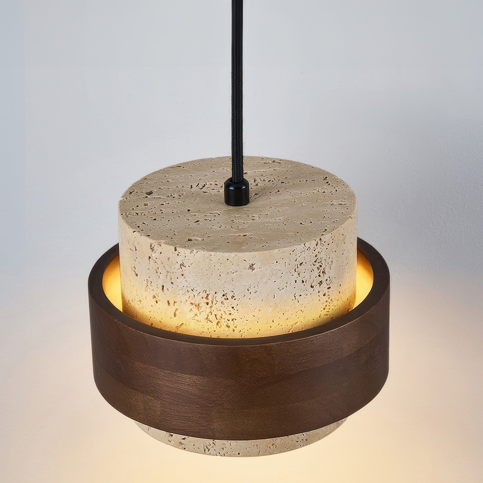Wabi-Sabi Pendant Light | Adjustable Kitchen Pendant Lighting | Retro Stone Hanging Lamp | Modern LED Fixture | Ascend Retro Stone Pendant 7