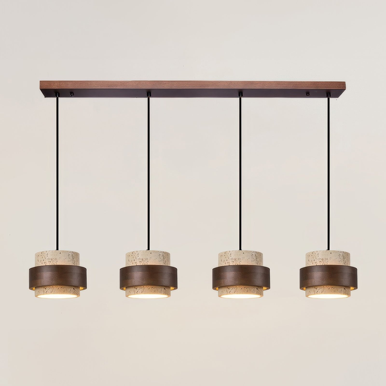 Wabi-Sabi Pendant Light | Adjustable Kitchen Pendant Lighting | Retro Stone Hanging Lamp | Modern LED Fixture | Ascend Retro Stone Pendant 9