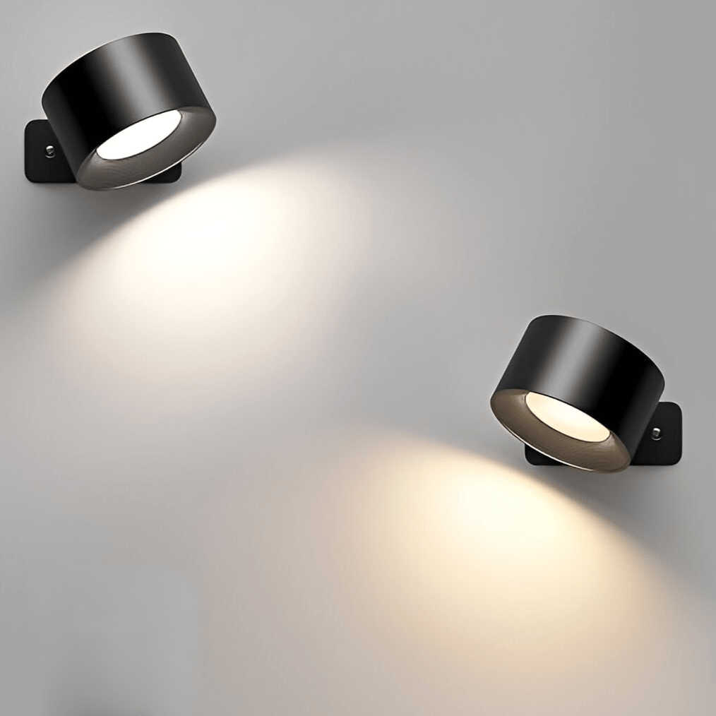 Wireless Battery Operated Wall Sconces | Rechargeable Sconce Light | Modern Wall Lamp | Adjustable Wall Lights | Sleek Minimalist Design 1